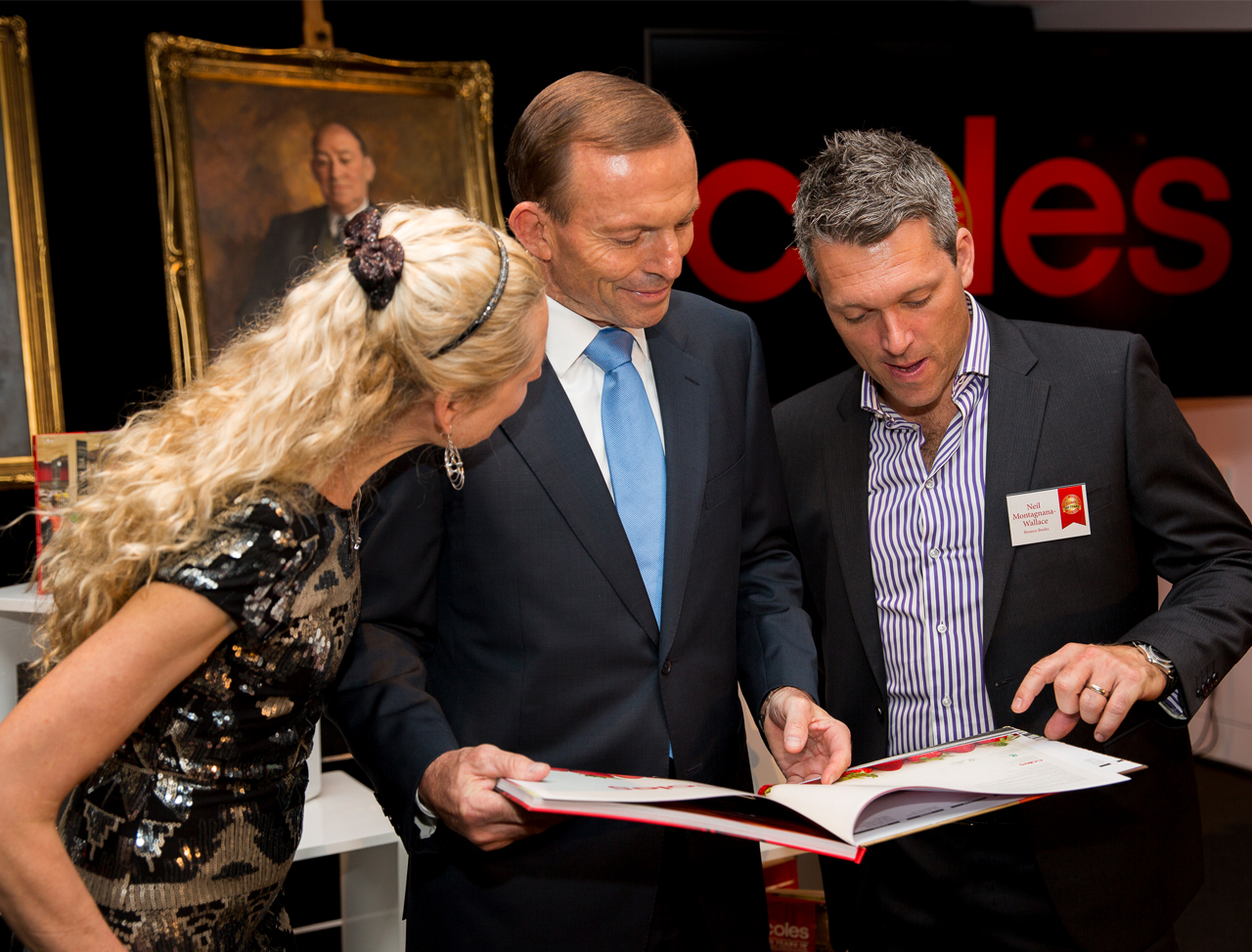 Coles Anniversary Book Launch